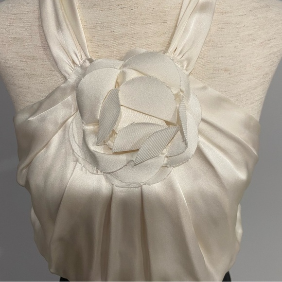 Alexia Admor Silk Black and White Dress‎ Medium - Picture 4 of 14